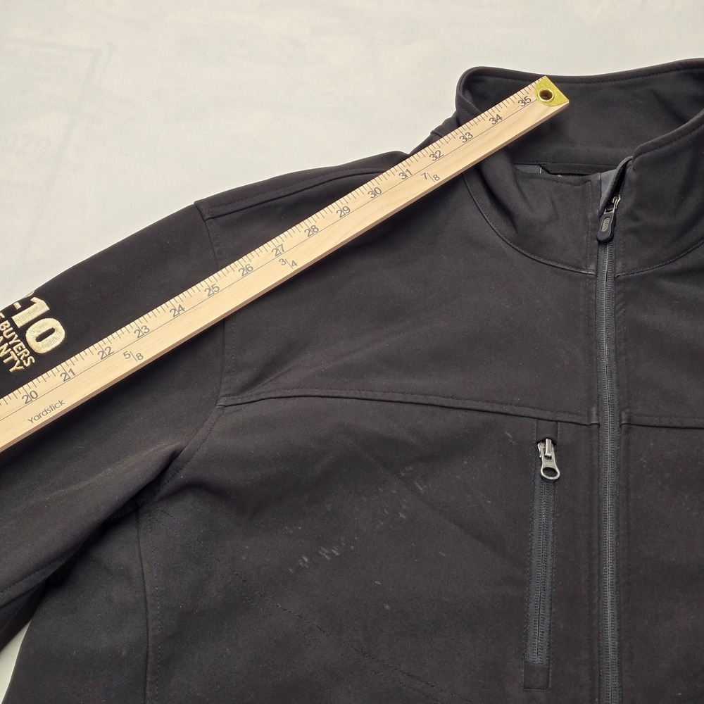 DRI DUCK Mens Black‎ DDX Softshell Jacket Full Zip XL - Picture 6 of 14